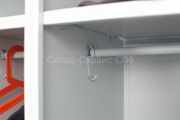 Шкаф гардеробный металлический ШРМ – АК в собранном виде фото #1005