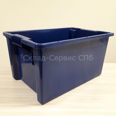 Ящик пластиковый универсальный 52 л, 600х400х300 мм фото #1134
