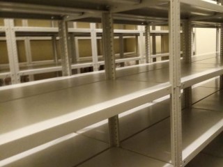 Стеллаж металлический полочный ZХ-80 высота 2400 мм, 7 полок фото #1226