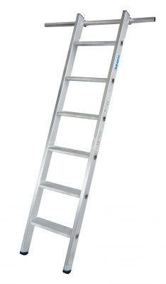 Стеллажная лестница навесная KRAUSE STABILO с крюками фото #1438