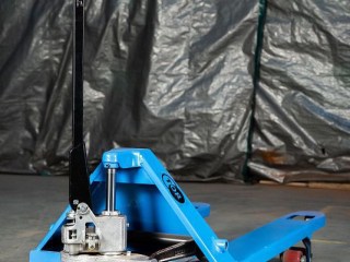 Тележка гидравлическая 2500 кг 1220 мм TOR RHP(BF) широковильная (полиуретановые колеса) фото #1466