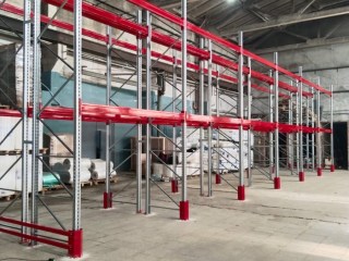 Фронтальный паллетный стеллаж 3500х1980х1000 мм фото #1776