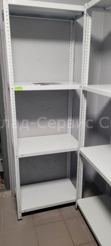 Стеллаж металлический полочный ZХ-80 высота 2500, 6 полок фото #3307