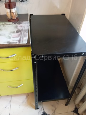 Стеллаж металлический полочный ZХ-80 высота 2500, 7 полок фото #3319