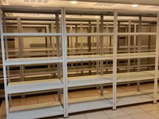Стеллаж металлический полочный ZХ-80 высота 2000 мм, 4 полки фото #3460
