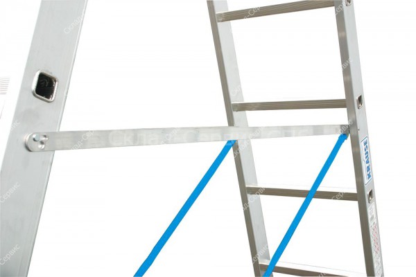 Универсальная профессиональная трехсекционная лестница KRAUSE фото #455