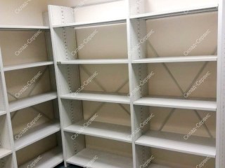 Стеллаж полочный архивный б/у 2600х1235х400 фото #489