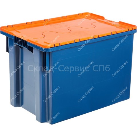 Ящик пластиковый Safe PRO с крышкой, 72 л фото #586
