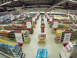 Стеллаж торговый островной 1600х650х400 мм (300) фото #695