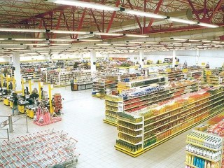 Стеллаж торговый островной 1600х650х400 мм (300) фото #696