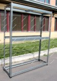 Стеллаж грузовой Аккорд, высота 1500 мм, 3 уровня хранения, без настила