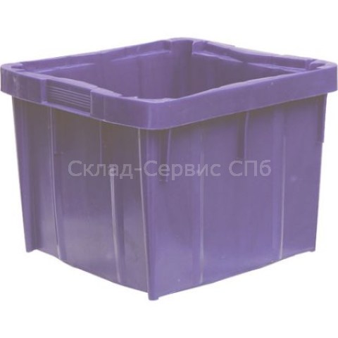 Ящик пластиковый, 28 л под пакет 1 л