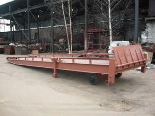 Погрузочная эстакада стандартная с фронтальной выгрузкой