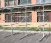 Консольный двухсторонний стеллаж высотой 2500 мм, 2 секции, 5 уровней