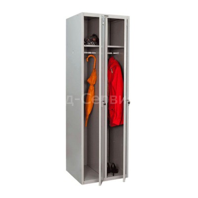 Шкаф гардеробный металлический Практик LS 21-60 