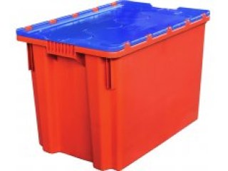 Ящик пластиковый Safe PRO с крышкой, 72 л