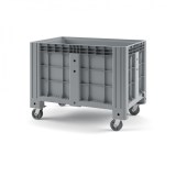 Пластиковый контейнер Big Box SDBOX 1208 SW сплошной на колесах, 470 л