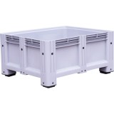 Пластиковый контейнер Big Box D-Box 1210 S (580) сплошной на ножках, 450 л