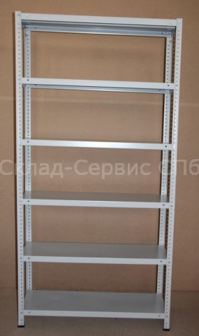 Стеллаж полочный б/у 2500х1000х500 (ВхДхГ) 6 полок
