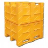 Пластиковый контейнер сплошной на полозьях B-Box 10-100-ОА-АСЕ, 620 л