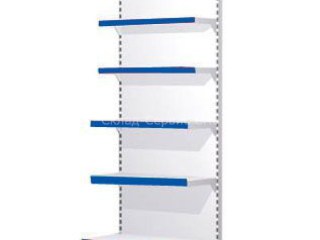 Стеллаж торговый пристенный 2400х800х500(400,300)